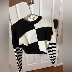 Steve Madden Monochrome Block Sweater